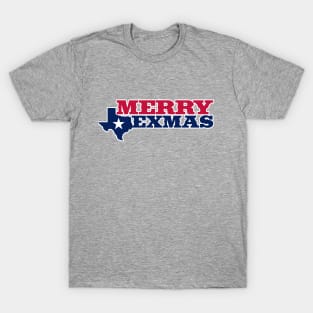 Merry TEXmas - Red & Blue T-Shirt